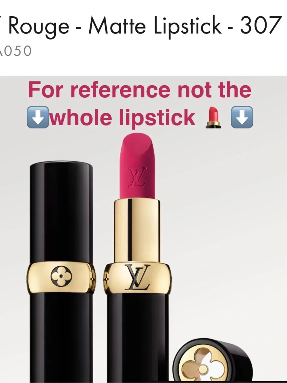 Louis Vuitton Rouge Heluim lipstick 💄 samples trio .